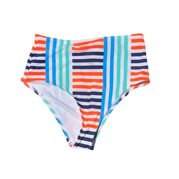 NWOT AERIE HIGH WAISTED CHEEKY BIKINI BOTTOMS - Picture 1 of 3